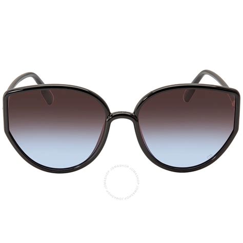 dior blue red blue cat eye ladies sunglasses|dior cat eye optical glasses.